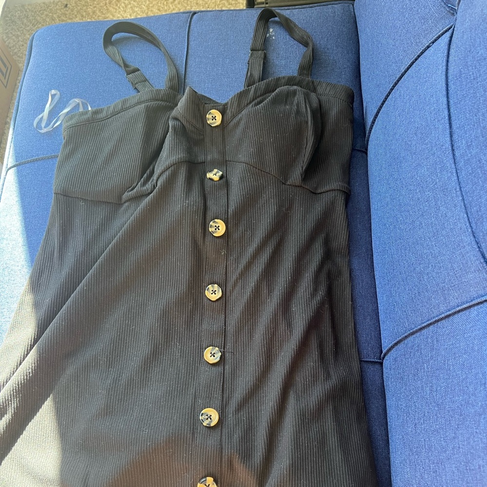No boundaries strap dress